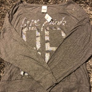 long sleeve PINK shirt